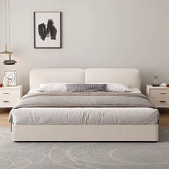Main Bed Large Bed Room Model Room Double Bed Low Bedside New Room Product Times Boy Low Bedside Dou