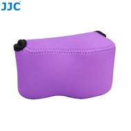JJC เคสป้องกันแขนกระเป๋าผ้าใส่กล้องนีโอพรีนสำหรับ Leica D-LUX 7 Sony ZV-E10 A6500 A6400 A6300 A6100