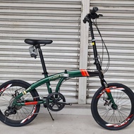 VOICE PRIME FOLDING BIKE 20 INCH ALLOY DOUBLE WALL RIM WITH LT-WOO A5 EQUIPMENT(9SPEED)**FREE GIFT**