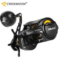 Baitcasting Reel Magnetic Brake System Spinning Fishing Reel 16KG/35LB Max Drag 6+1BB 6.3:1 Gear Rat