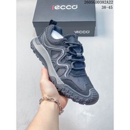 ECCO Men's Shoes Summer Breathable Mesh Sneakers Outdoor Casual Shoes Kick-Proof Design Light Comfor