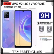 TEMPERED GLASS VIVO V21 4G VIVO V21E ANTI-SCRATCH PREMIUM CLEAR GLASS