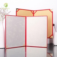 MXMUSTY1 A3 A4 Art Paper Hardcover, Signing Contract High-end File Paper Page Folder, Simple Thicken