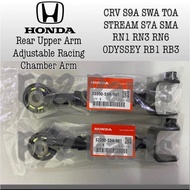 1car 2pcs Honda CRV S9A SWA TOA Stream S7A RN3 SMA RN6 Odyssey RB1 RB3 Rear Upper Arm Adjustable RAC
