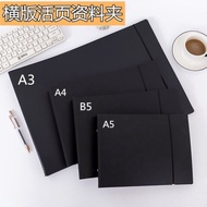 Horizontal Version A3 Binder A4 Folder B5 Horizontal Style 4 Holes Shell Information Book A5 New Wor