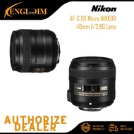 Nikon  AF-S DX Micro-NIKKOR 40mm f/2.8G Lens (Nikon Malaysia Warranty)