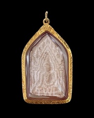 [70年傳奇老牌] 龍婆丕 Wat King Kaew 2496年坤平將軍 | 頂級人緣嘛哈神尼 手工雕花防水金殼 100%真品