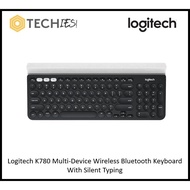 Logitech K780 Multi-Device Wireless Bluetooth Keyboard With Slient Typing, Logitech Flow Technology