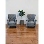 JNY DESIGNER WING CHAIRS (HIGH PREMIUM QUALITY)
