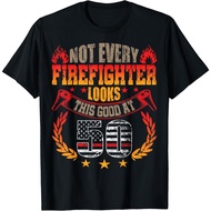 Funny Firefighter 50Th Birthday Gift Shirt Vintage Gift T-Shirt