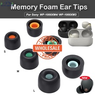 [Wholesale] Foam Earplug Pad- For Sony WF-1000XM4 Earbuds Memory Cotton Earcaps- For Sony WF-1000XM3 Replacement Earbuds- Noise Cancelling Headphone Case- Earphone Accessories
