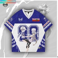PREMIUM OVERSIZE ANIME JERSEY CHILDREN Jersey HUNTERXHUNTER 99 SERIES NUMBER JERSEY FULL Jersey