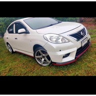 ชุดแต่งสเกิร์ตรอบคัน รอบคัน Almera 2012 2013 nismo