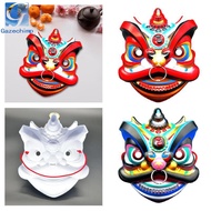 Gazechimp Oriental Lion Mask Classic Lightweight Decorative Facial Cover Lion Dance Mask