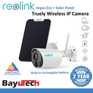 Reolink Argus ECO 3MP TYPE-C V2 32 64 128GB 100% Wire-Free, Rechargeable Battery or Solar Powered ,W