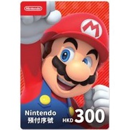 Nintendo eShop Prepaid Gift Top Up Card 300 HKD