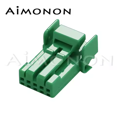 1 Set 5 Pin Automotive Electrical Wire Connector Car Light Socket Steering Booster Female Plug For H