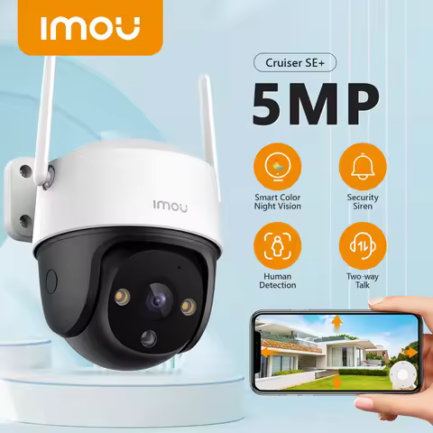 IMOU Cruiser SE+ 5MP 3K WiFi Camera Dual Antenna Outdoor IP66 Weatherproof Full Color Tracking Camer
