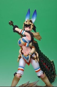 魔物獵人 骨裝備獵人 ~ 首辦 手辨 模型 白件