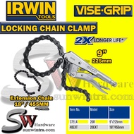 IRWIN Original 9" / 225MM Locking Chain Clamp or Extension Chain 18" #27EL4 #20R #40EXT #20EXT
