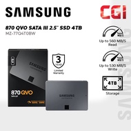 Samsung 870  4TB QVO SATA 2.5" SSD - MZ-77Q4T0BW
