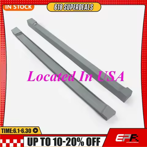 Car Accessories For Honda Civic FD2 06-11 FRP Fiber Glass EPA Style Wide Side Skirt Fiberglass Door 