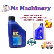 AROX PREMIUM RC LUBRICANTS COMPRESSOR OIL/FLUID - 1LITER