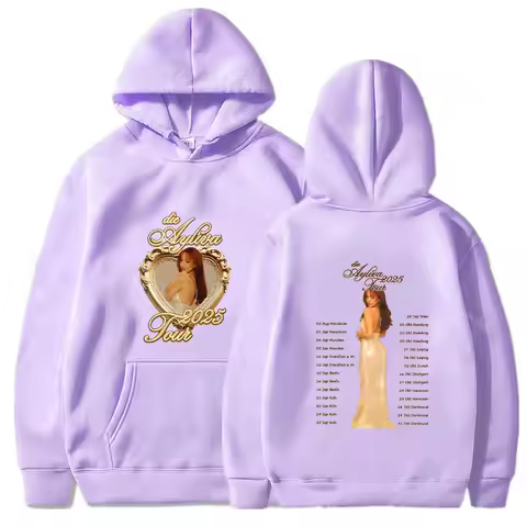 Ayliva New Hoodie 2025 Music Comfortable Sweatshirt Sweet Autumn/Winter Clothing Наша Толстовка with