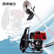 Small mower Hengya mowing household gasoline rice harvester wheat harvester agricultural tools land 
