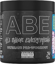 ABE All Black Everything Pre Workout Energy, Increase Physical Performance with Citrulline, Creatine