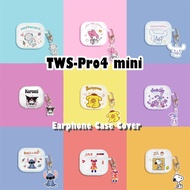 READY STOCK!For TWS-Pro4 mini Case Sweet Cute Cartoon Pattern Soft Silicone Earphone Case Casing