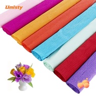 UMISTY Crepe Paper, DIY Production material paper Flower Wrapping Bouquet Paper, Handmade flowers Th