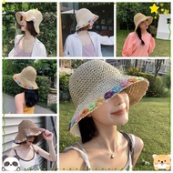 NEXTSG Fisherman's Hat, UV Protection Foldable Straw Hat,  Casual Breathable Lafite Straw Hat