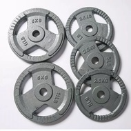 COMBO of 2 cast iron dumbbells type 2.5kg/5kg/7.5kg/10kg