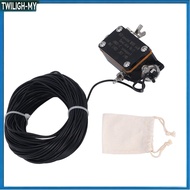 【new1】 End-fed Half-wave Antenna 1:49 Balun HF Shortwave Antenna 3-30MHz Radio Antenna