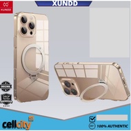 XUNDD Crystal Magnet W/ 360 STAND Shockproof Case IPHONE 16 PRO MAX / 16E Case
