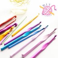[DIY Center] Crochet Needle Aluminum Crochet Sewing Needle Hookpen Knitting ToolHOOK