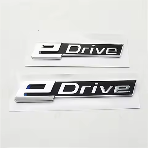 eDrive Emblem Car Side Fender Sticker Rear Tail Letter Badge Trunk Logo For X1 X2 X3 X4 X5 X6 X7 i8 