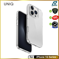 Ốp Lưng cho iPhone 16 / 16 Plus / 16 Pro / 16 Pro Max TPU trong suốt UNIQ Hybrid Air Fender