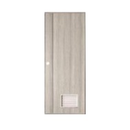 ประตู PVC 70x200 ซม. รุ่น P0-G1AA1 (เจาะ) |BAN|