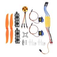 A2212 2200kV Brushless Motor, 30A ESC, SG90 9G Micro Servo and 6035 Propeller for RC Planes, 400-450