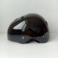 Promo Ready Helm Sepeda Dewasa Polos Model Batok Bmx Lipat Aksesoris