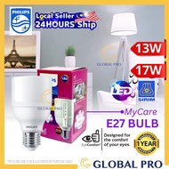 [SIRIM] PHILIPS MyCare E27 17W LED Bulb Ultra Bright Lampu LED Lampu Pasar Malam Light Bulb LED Ment