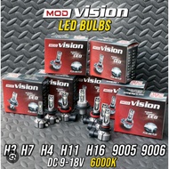 MOOD Vision LED BULBS PLUG AND PLAY H4 and H11