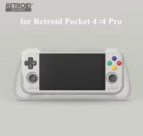 New Retroid Pocket 4 Pro Grip Protect TPU Shell Case Retroid Pocket 4 Officail Grip For RP4 Retro Co