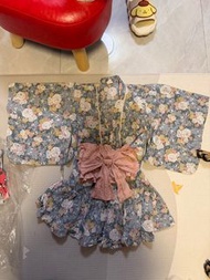 日本Cottoli 兒童碎花和服裙 日本浴衣
