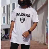 RAIDERS T-SHIRT MEN WOMEN TSHIRT Summer retro high street T-shirt