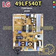 LG 49LF540T POWER BOARD READY STOCK EAX66230701 EAY63768701 LGP49BI-15CH1 USED TERPAKAI 49LF540T-TB 