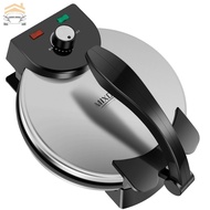 Tortilla Press 1100W Electric Roti Maker with Adjustable Temperature Stainless Steel Tortilla Maker 