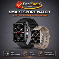 DealPadu 2.02 HD Smart Watch IP67 Waterproof Cofit App Fitness Tracker Jam Pintar
